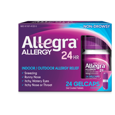 Allegra Allergy 24 Hour Gelcaps